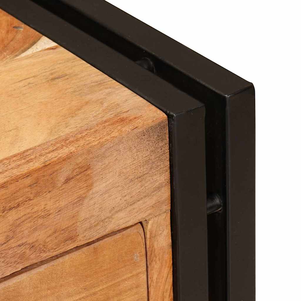 Sideboard Braun 66 x 33 x 70 cm Akazie Massivholz